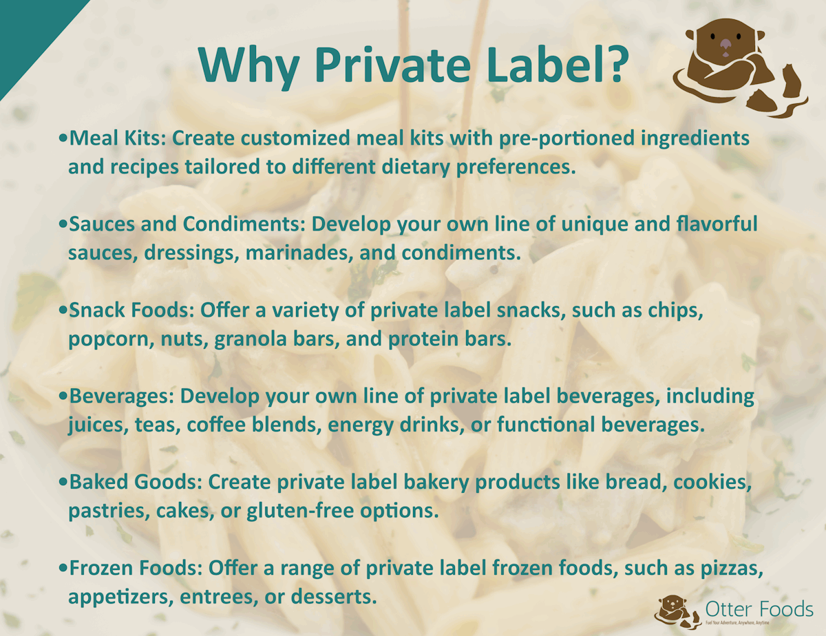 Otter Foods - Why use Private Label